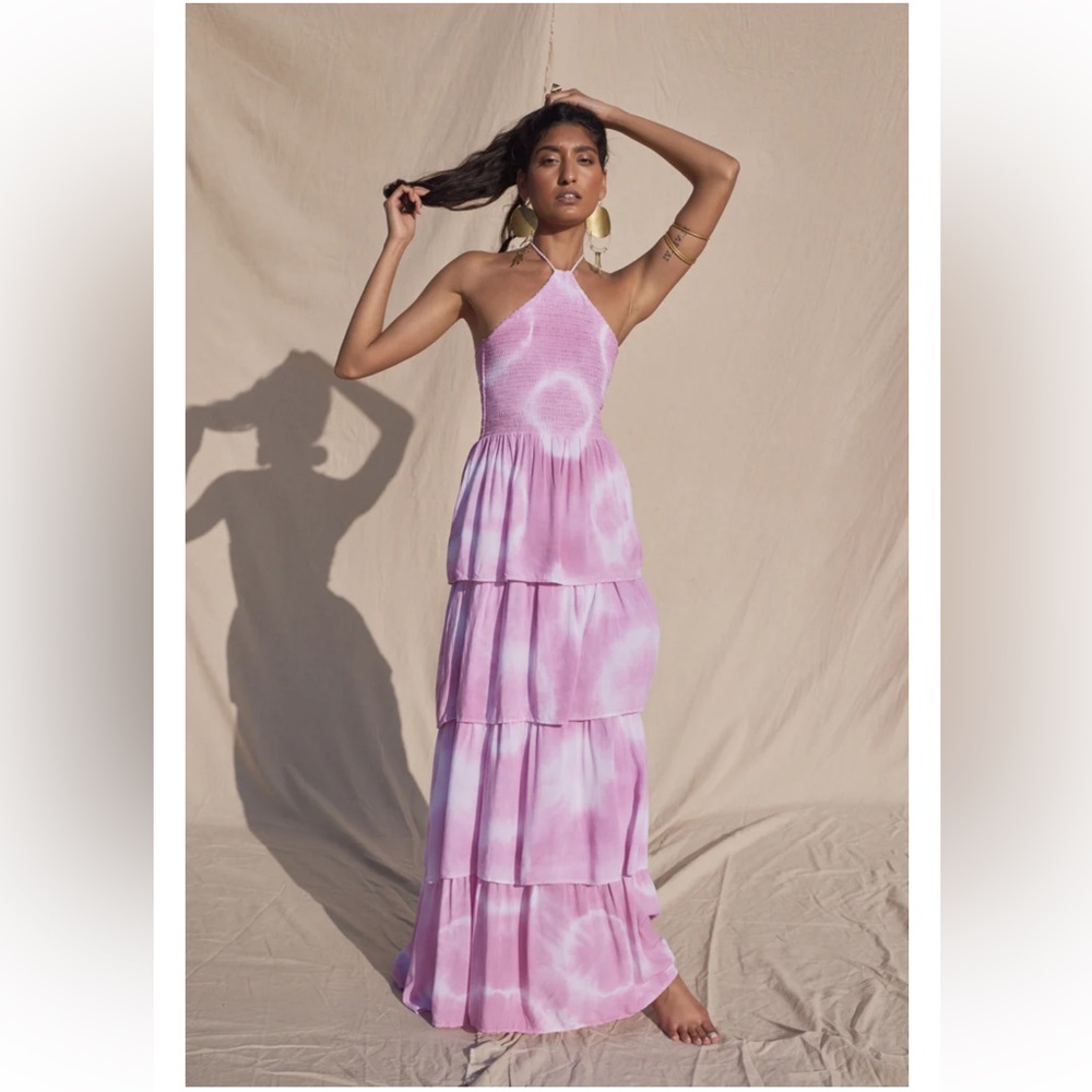 Jen’s Pirate Booty Tie Dye Chantria Maxi Dress